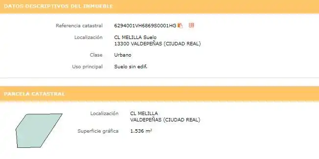Residential land for sale in Calle Melilla, imagen 8