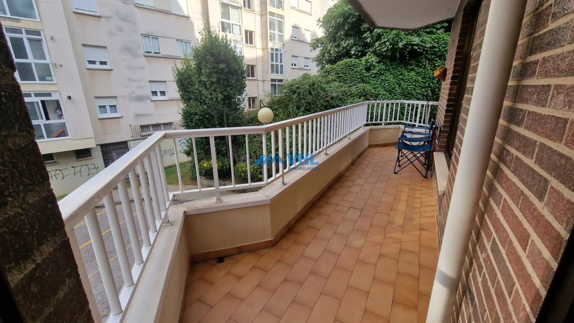 Terraza de Piso de alquiler en Castro-Urdiales con Calefacción, Terraza y Amueblado