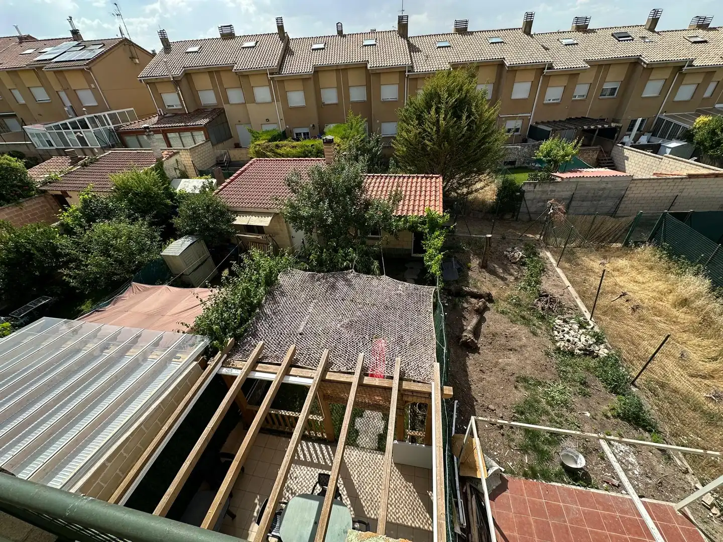 Jardí de Casa adosada en venda en Villagonzalo Pedernales amb Calefacció, Jardí privat i Terrassa