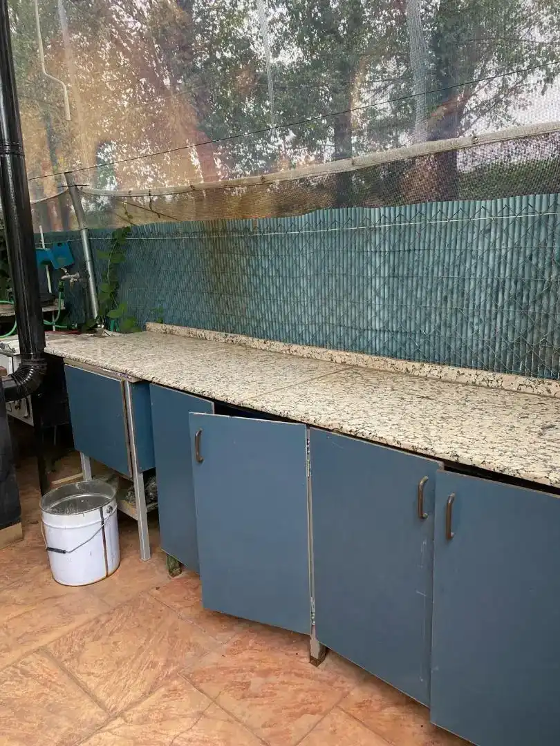 Cocina de Finca rústica en venta en Daganzo de Arriba con Aire acondicionado, Jardín privado y Amueblado