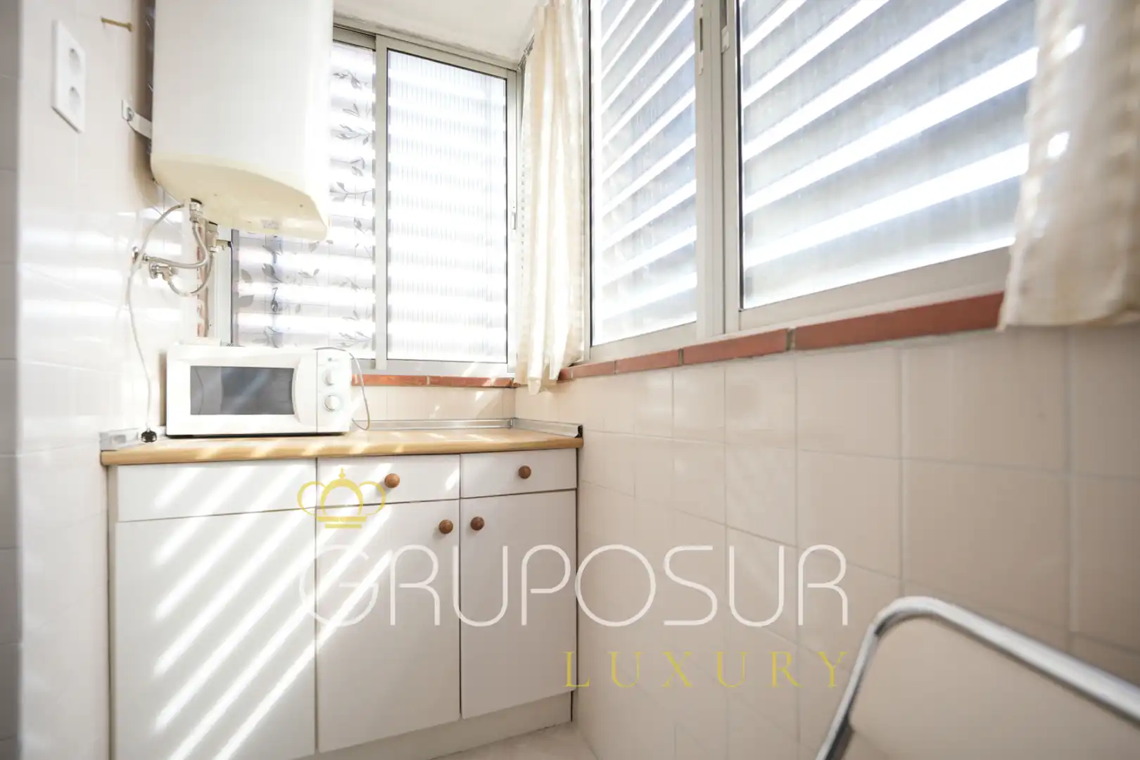 Küche von Wohnung zum Verkauf in Valladolid mit Heizung, Privatgarten und Parkett
