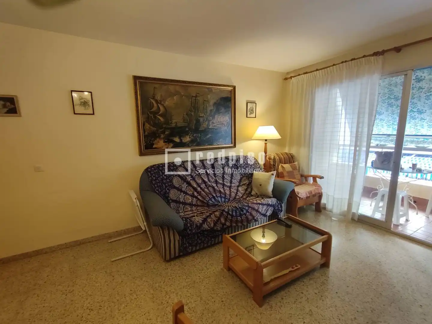 Living room of Flat for rent in Rincón de la Victoria  with Furnished