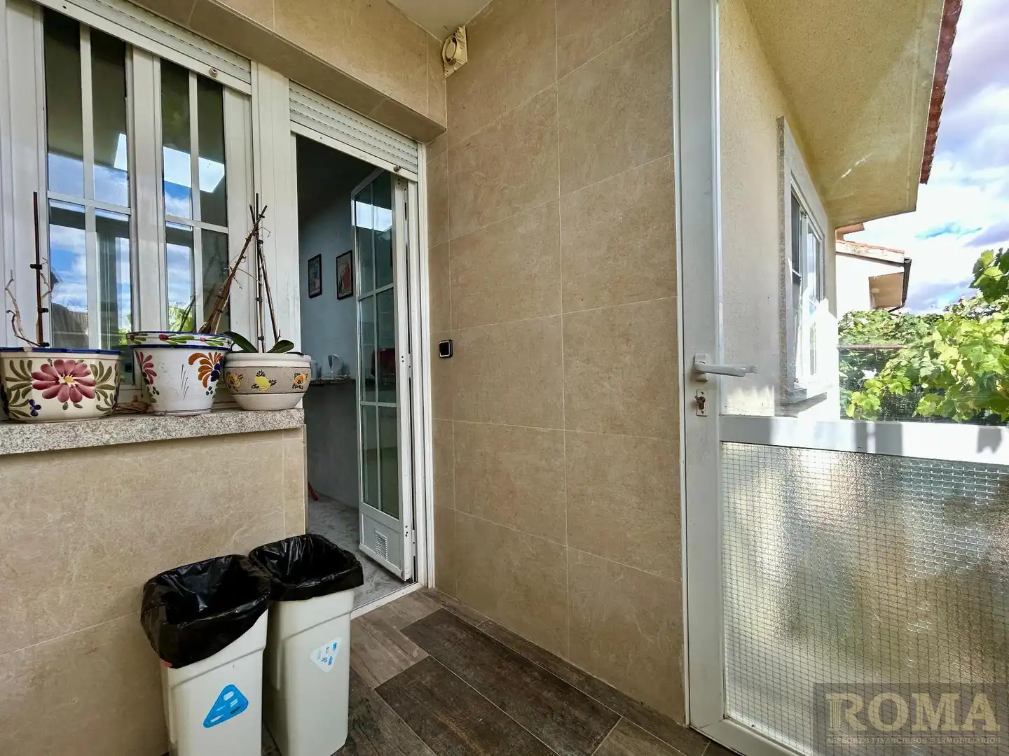 Terraza de Casa o chalet en venta en Villamayor con Calefacción, Parquet y Trastero