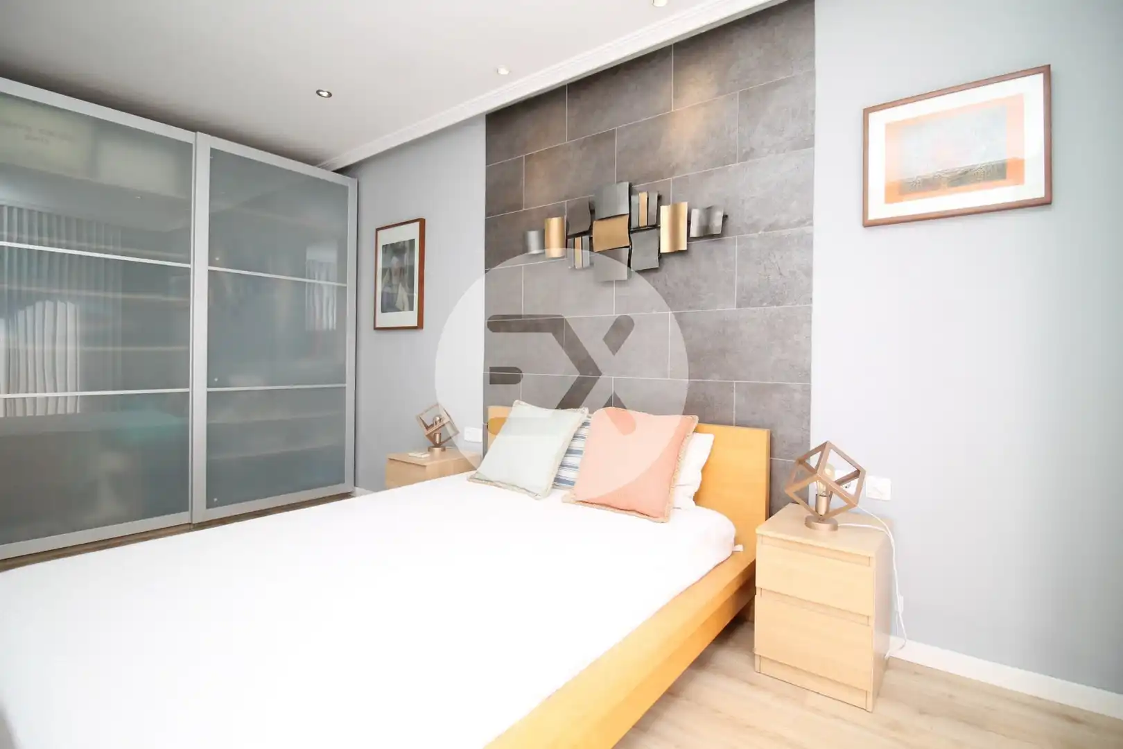 Bedroom of Flat for sale in Castelldefels  with Air Conditioner, Heating and Parquet flooring
