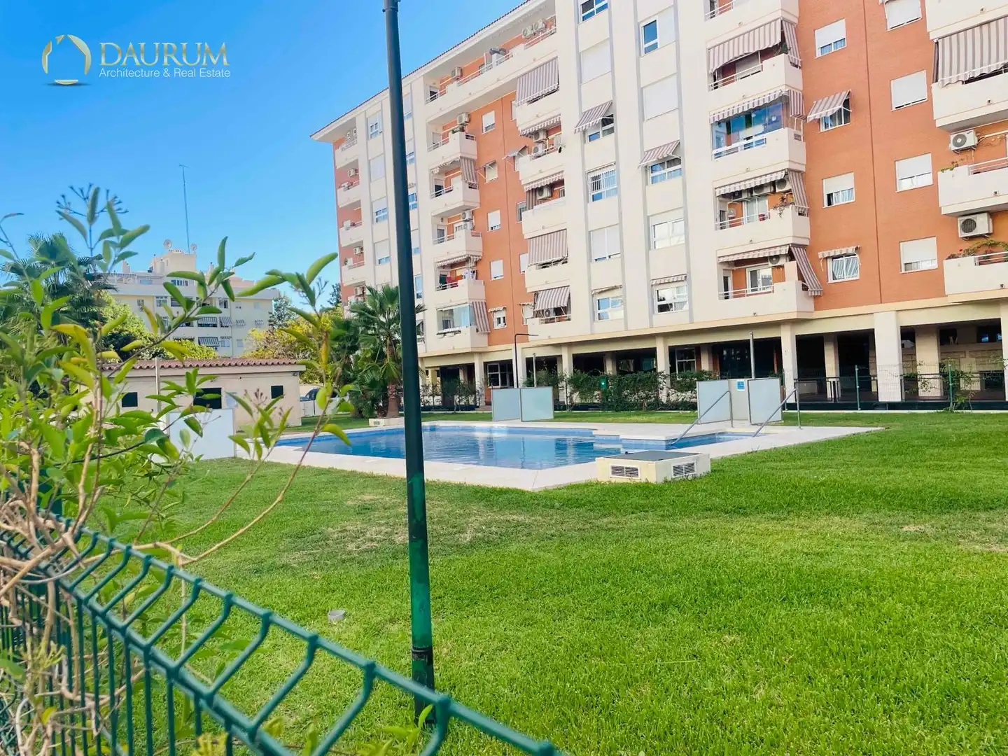 Swimming pool of Flat for sale in Málaga  with Heating, Terrace and Storage room