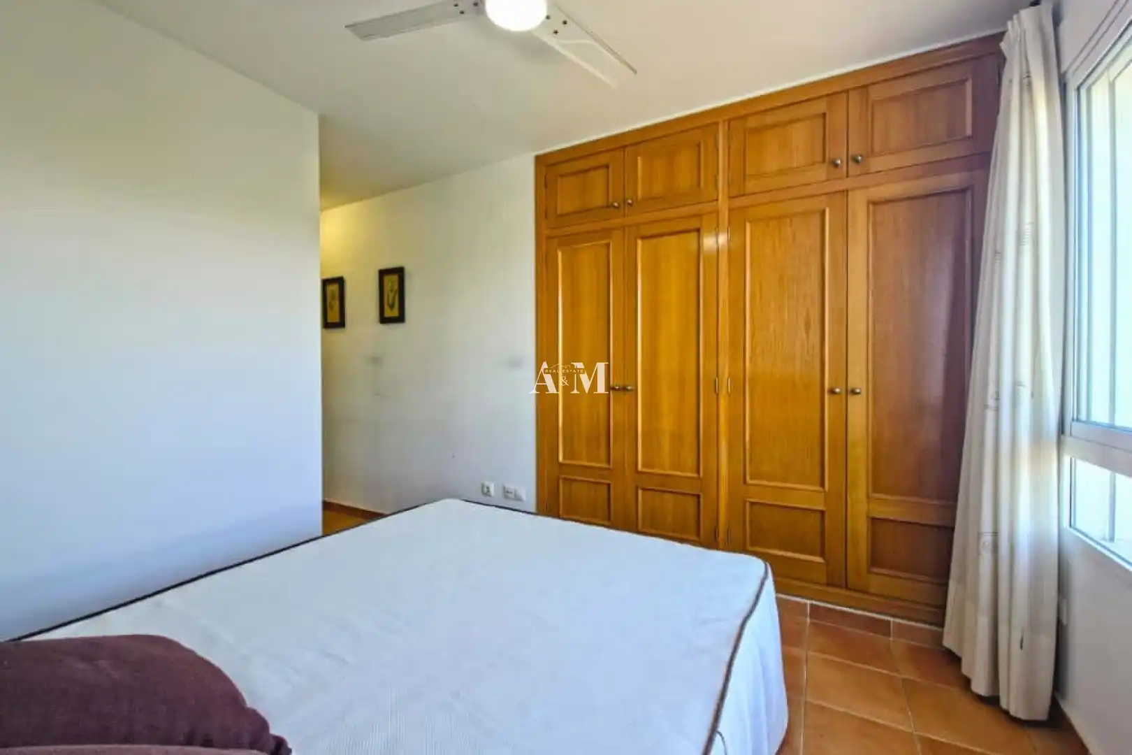 Schlafzimmer von Dachboden zur Miete in Orihuela mit Klimaanlage, Heizung und Terrasse