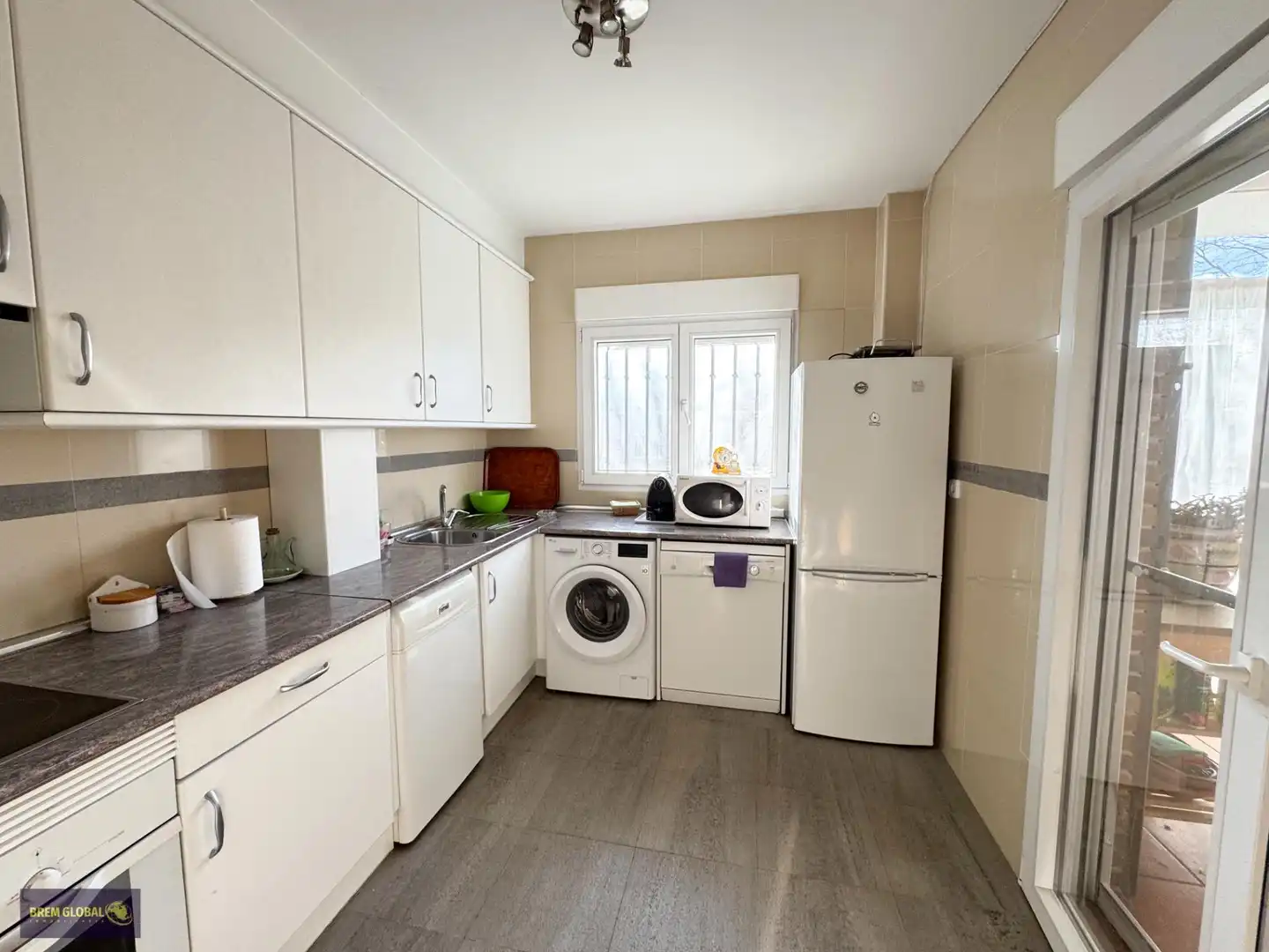 Cocina de Casa o chalet en venta en Lozoyuela-Navas-Sieteiglesias con Jardín privado