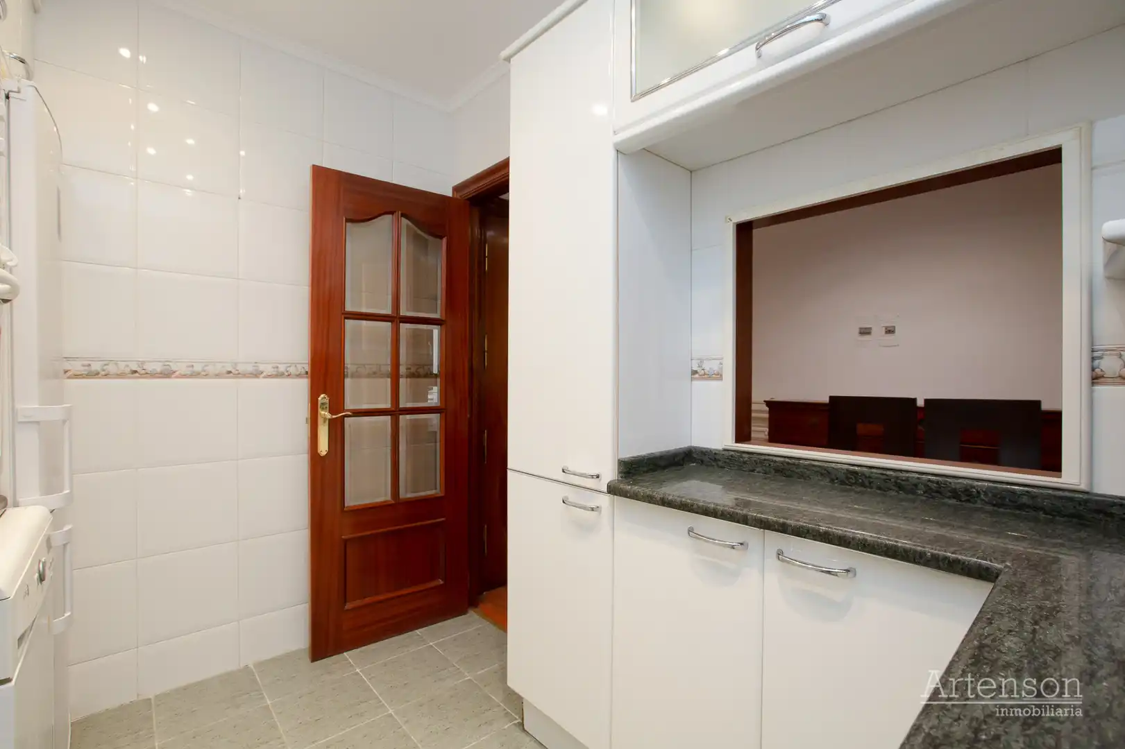Kitchen of Flat for sale in Santurtzi   with Heating and Terrace