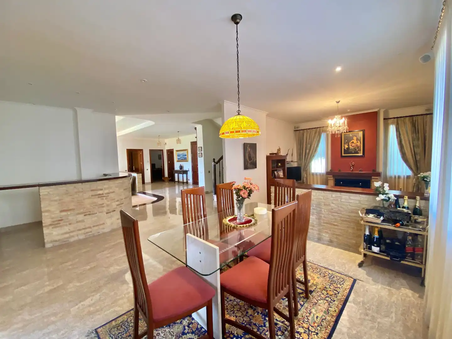Comedor de Casa o chalet en venta en Alcalá de Guadaira con Jardín privado y Piscina