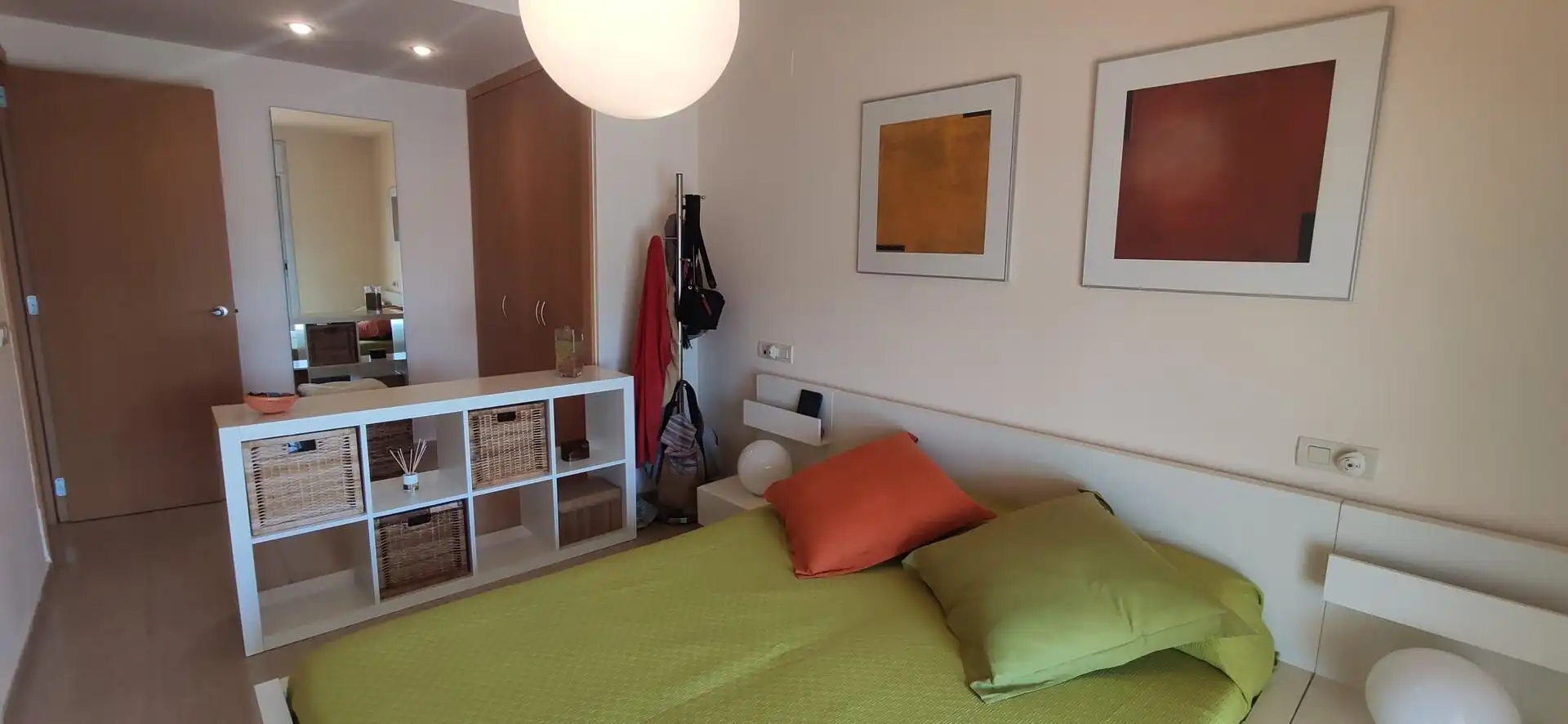 Bedroom of Flat for rent in La Ràpita  with Terrace and Furnished