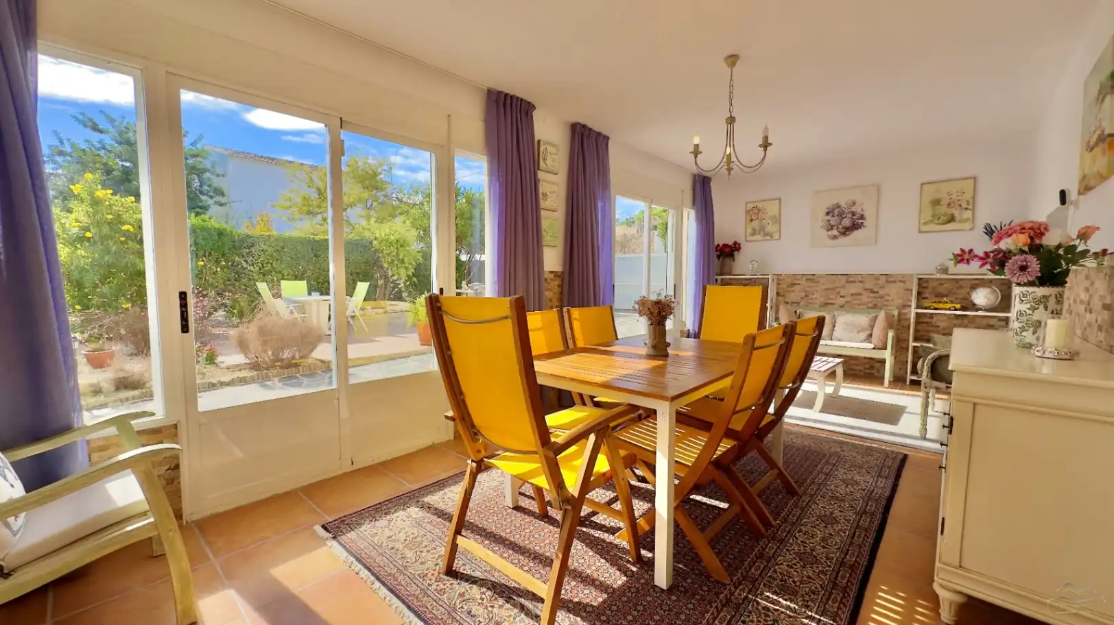 Dining room of Houses for sale in Jávea / Xàbia  with Air Conditioner, Heating and Private garden