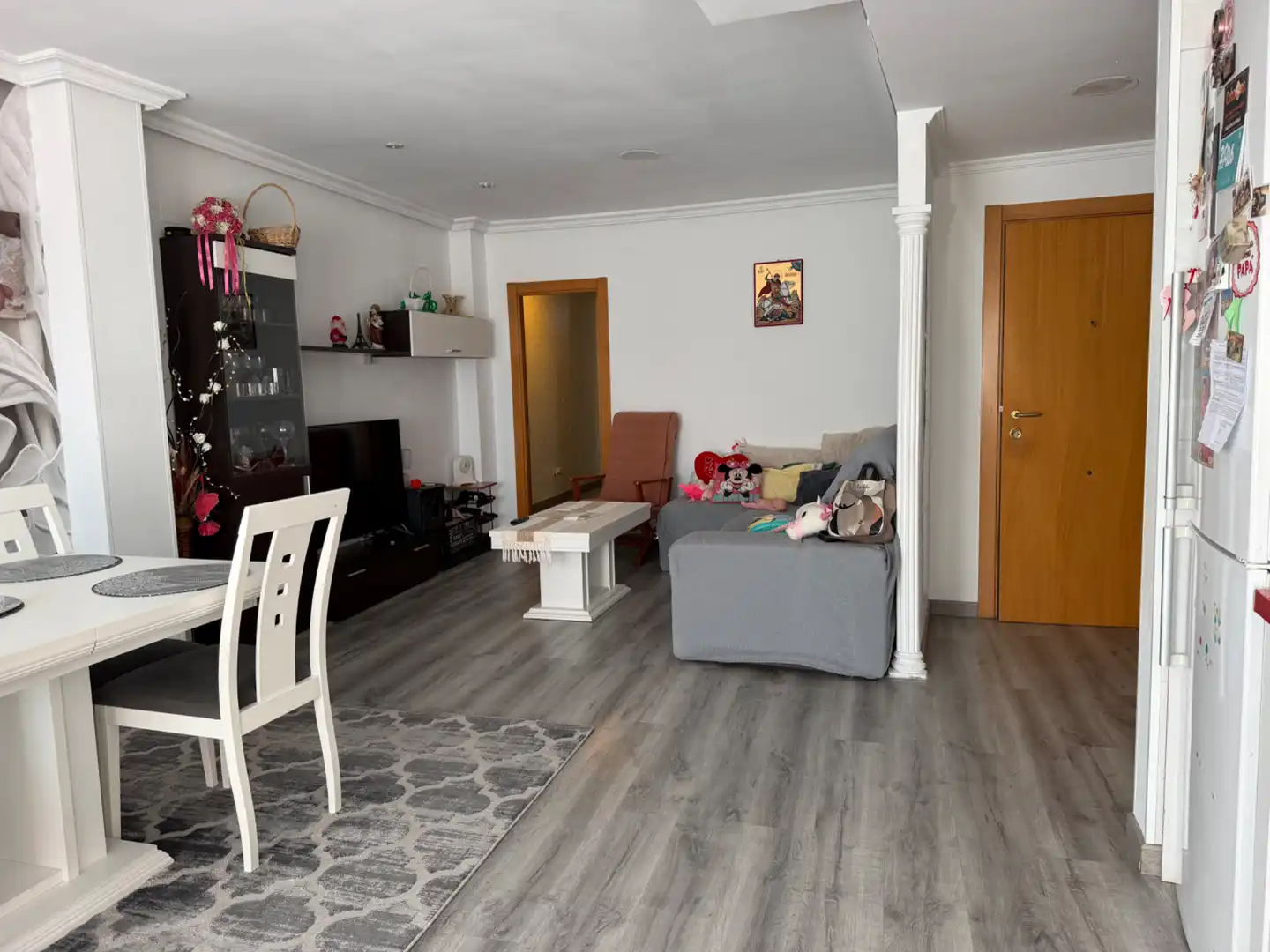 Sala d'estar de Pis en venda en Almazora / Almassora amb Moblat