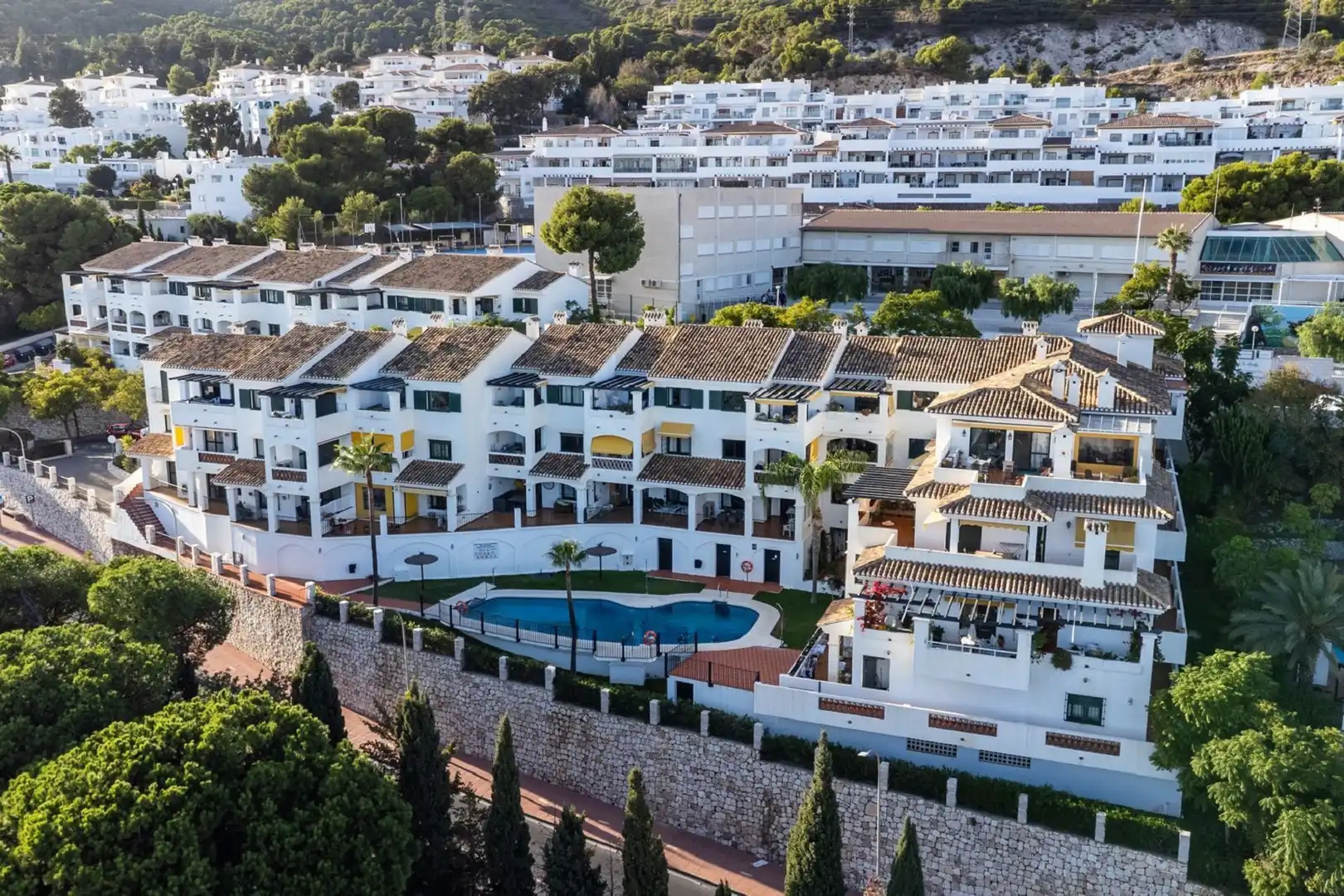 Exterior view of Flat for sale in Benalmádena  with Air Conditioner, Terrace and Storage room