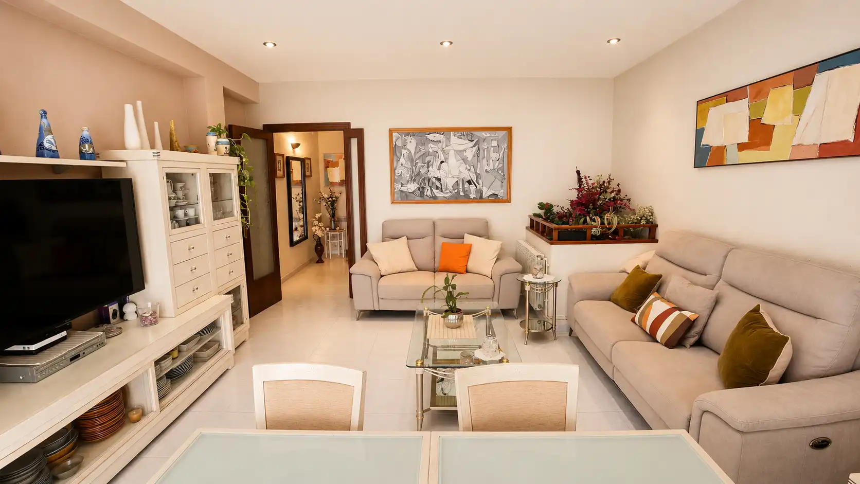 Sala de estar de Casa o chalet en venta en Sabadell con Aire acondicionado, Calefacción y Terraza
