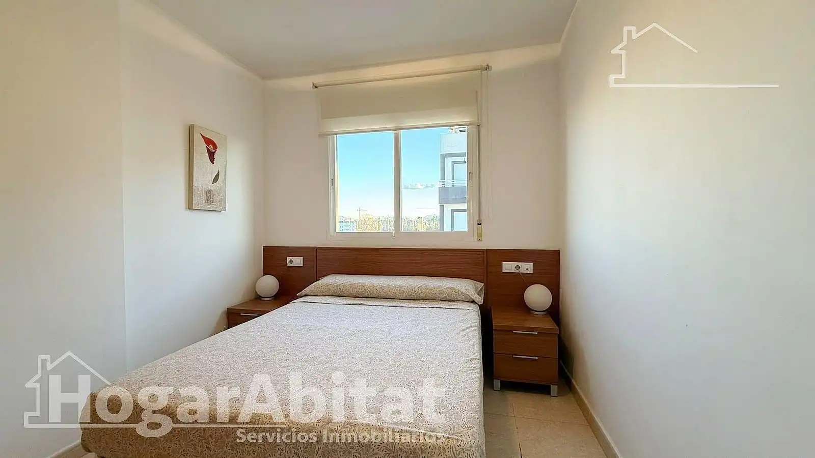 Bedroom of Flat for sale in Piles  with Private garden, Terrace and Furnished