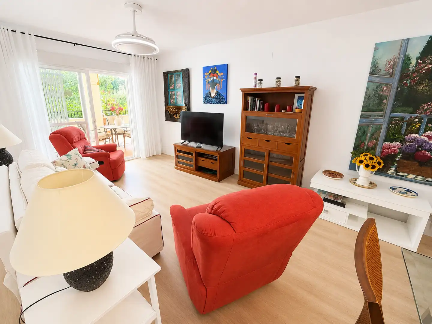 Living room of Apartments for rent in Altea  with Air Conditioner, Heating and Terrace