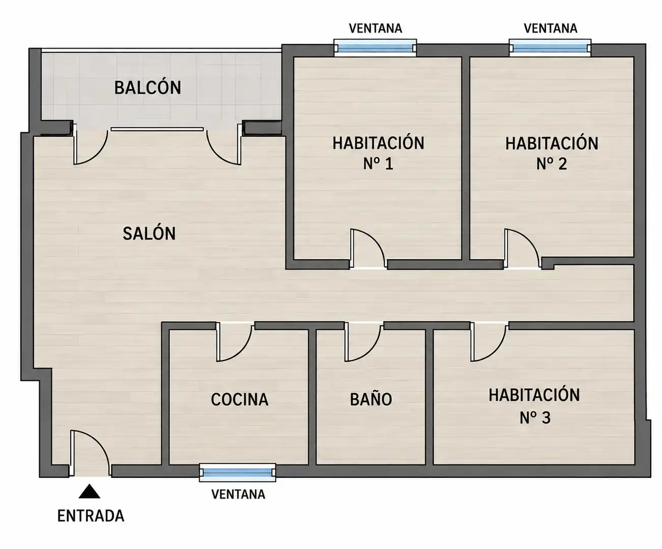 Piso en venta en Badalona, Barcelona