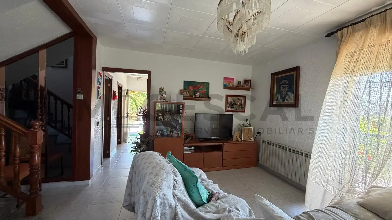 Wohnzimmer von Wohnung zum Verkauf in Caldes de Montbui mit Heizung, Terrasse und Abstellraum