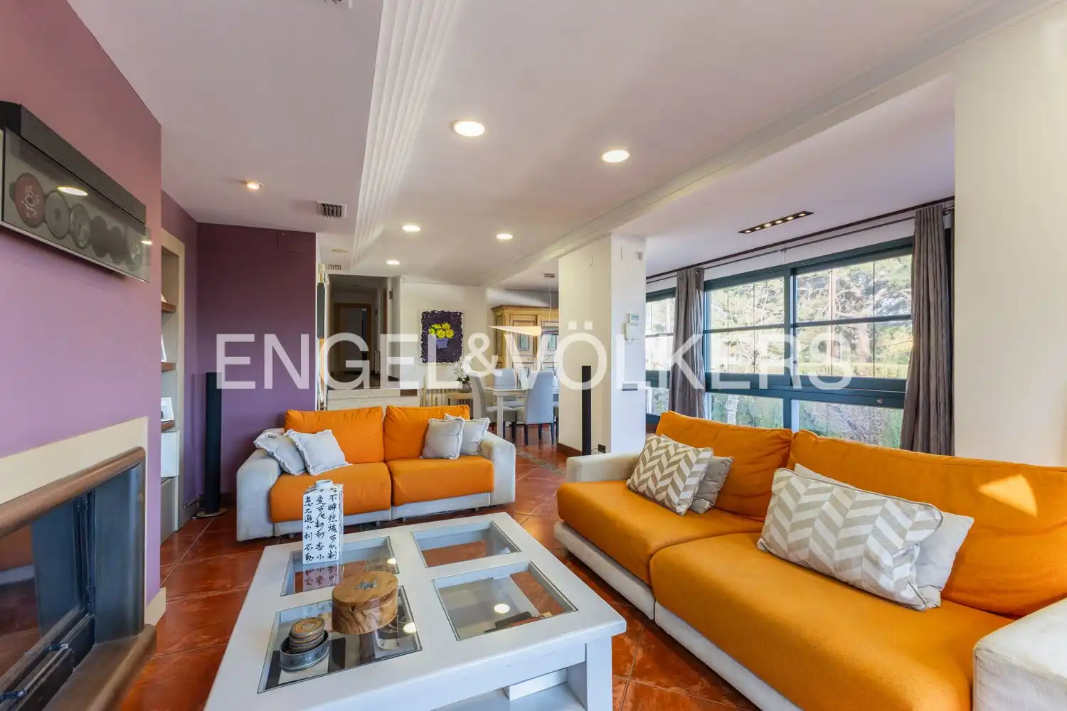Sala de estar de Casa o chalet en venta en Castellón de la Plana / Castelló de la Plana con Aire acondicionado, Calefacción y Jardín privado