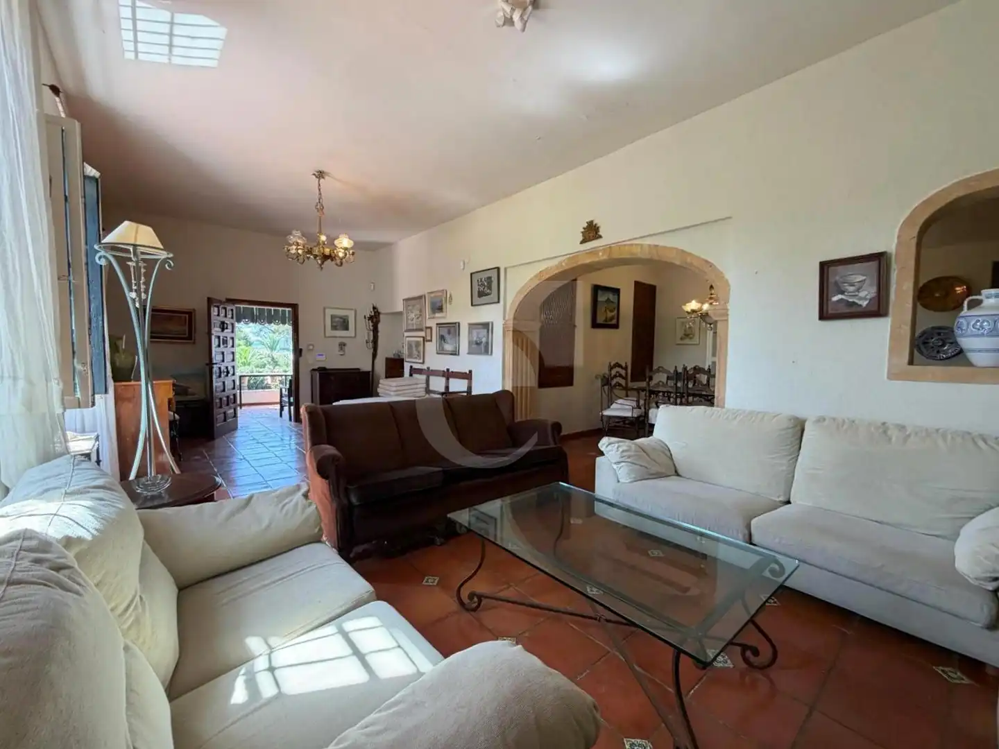 Sala d'estar de Casa adosada en venda en Jávea / Xàbia