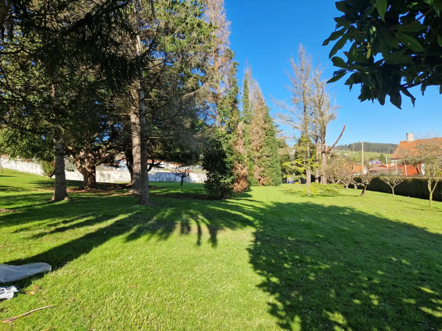 Jardí de Casa o xalet en venda en Castrillón amb Calefacció, Terrassa i Traster