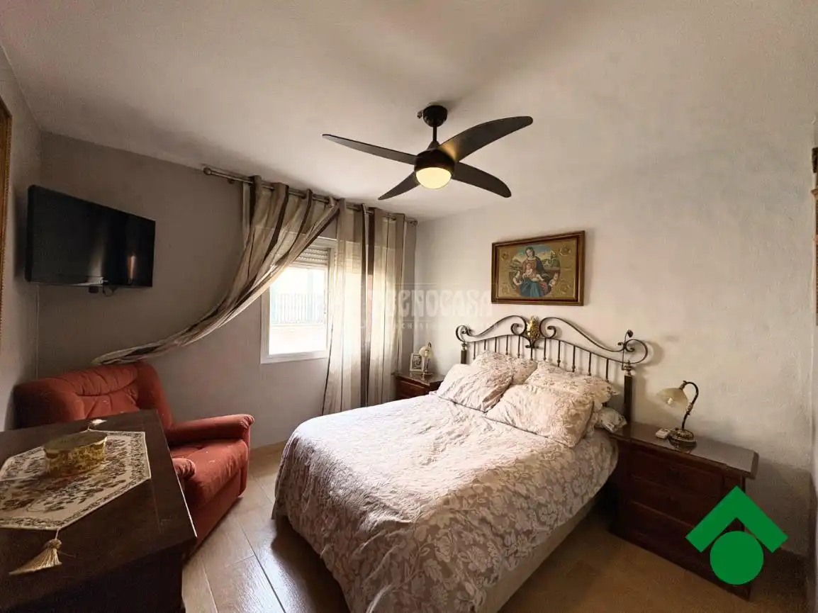 Bedroom of Flat for sale in Pizarra  with Air Conditioner and Terrace