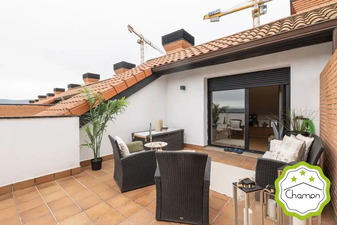 Terraza de Casa adosada en venta en Bilbao  con Calefacción, Jardín privado y Terraza
