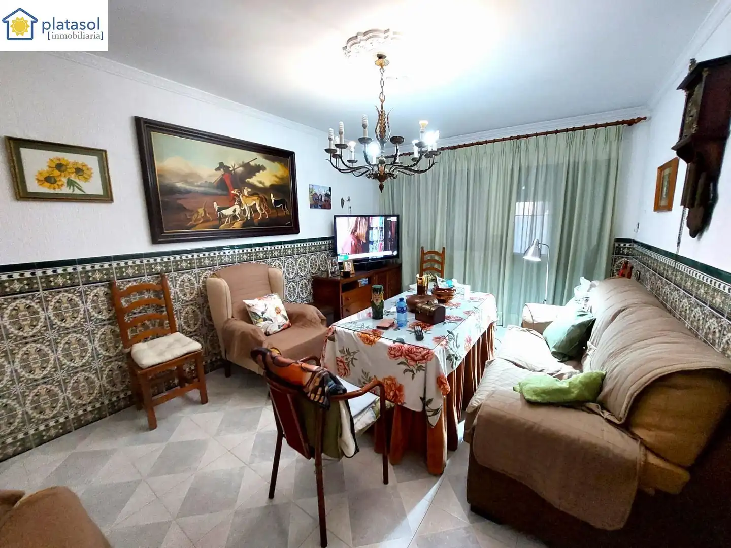 Sala de estar de Casa o chalet en venta en Aznalcóllar con Aire acondicionado y Calefacción