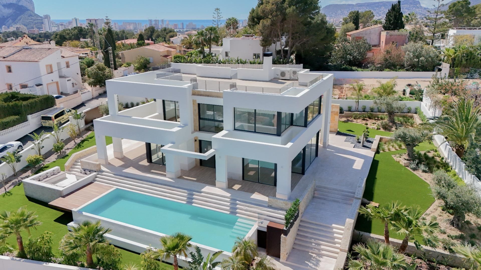 Vista exterior de Casa o xalet en venda en Benissa amb Aire condicionat, Calefacció i Jardí privat