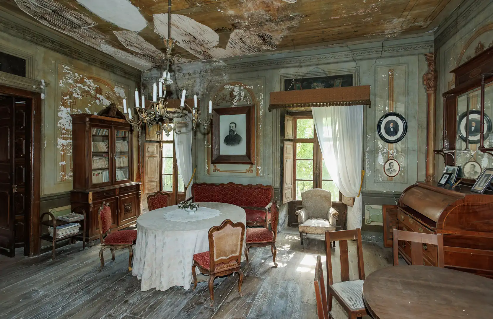 Dining room of Country homes for sale in Bóveda  with Furnished