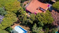 Exterior view of House or chalet for sale in Cabrera de Mar  with Swimming Pool