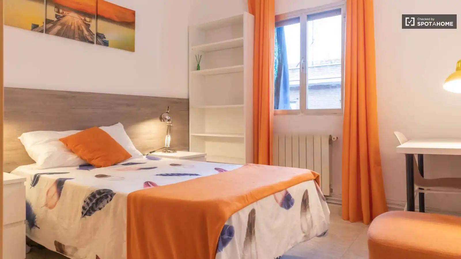 Habitación de Piso para compartir en Madrid con Aire acondicionado, Calefacción y Terraza