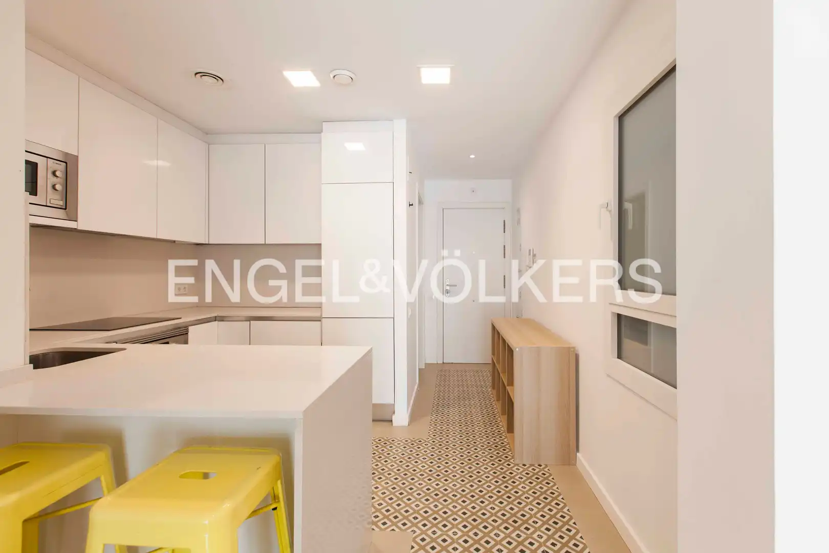 Kitchen of Flat for sale in Barcelona  with Air Conditioner, Heating and Parquet flooring