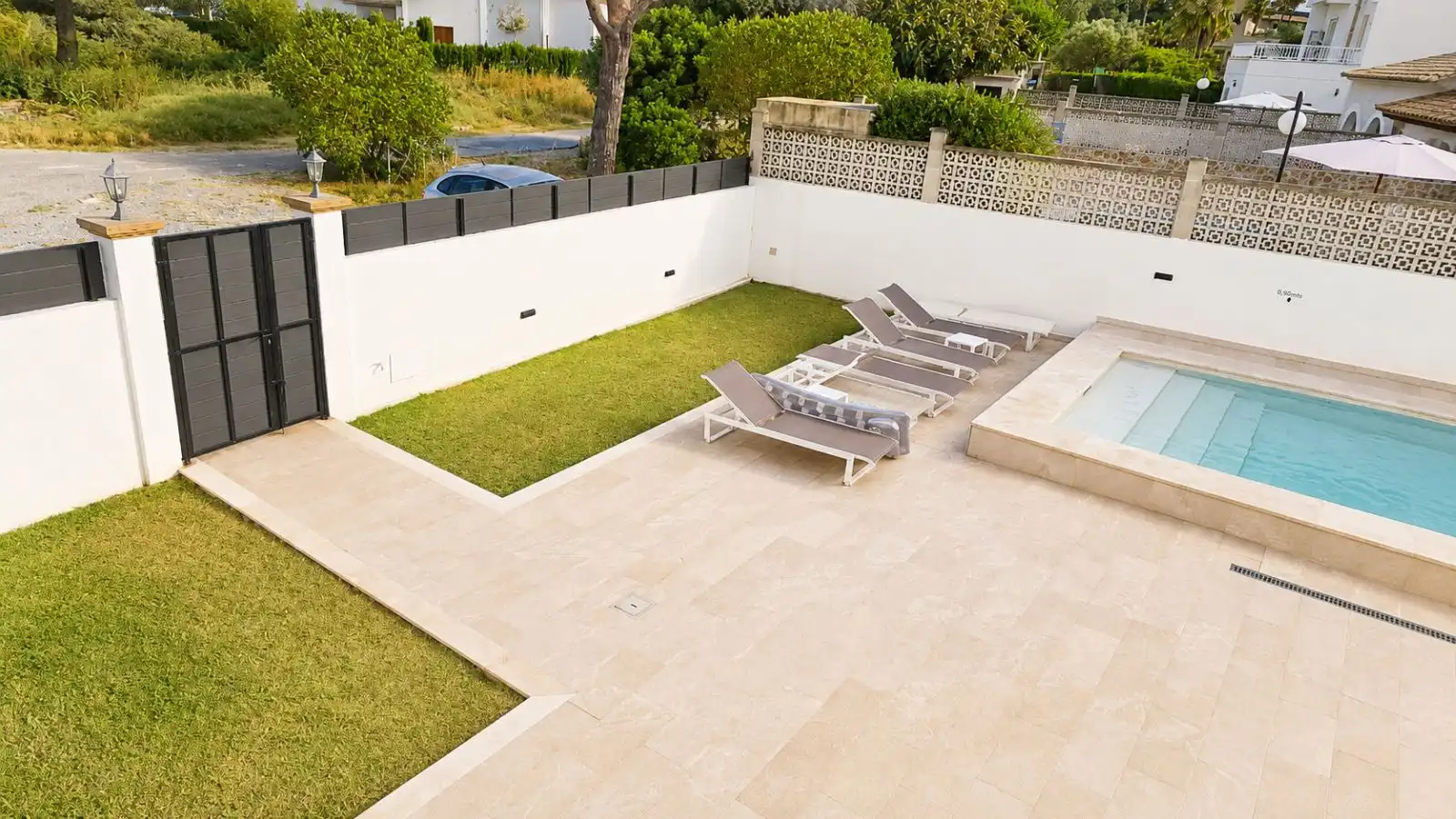 Terrassa de Casa o xalet en venda en Pollença amb Aire condicionat, Calefacció i Jardí privat