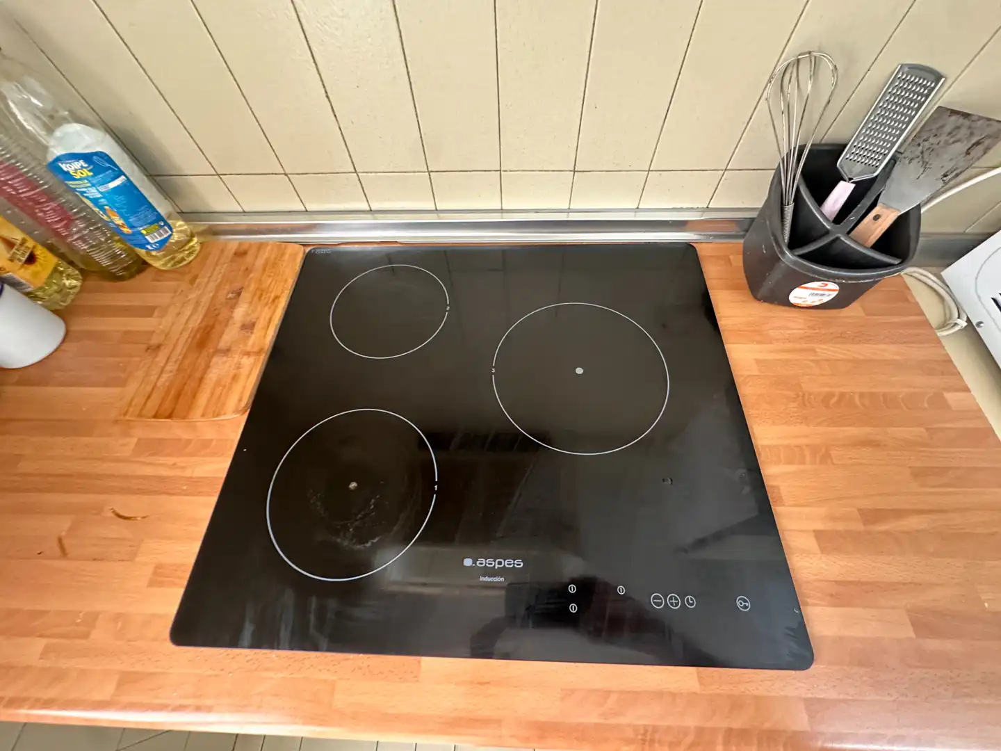 Kitchen of Flat for rent in Cuenca  with Heating, Terrace and Furnished