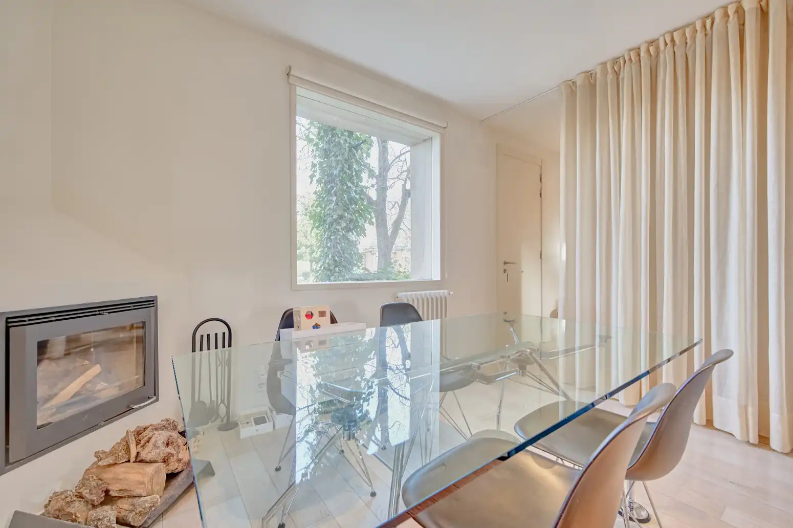Comedor de Casa adosada en venta en  Pamplona / Iruña con Calefacción, Jardín privado y Parquet