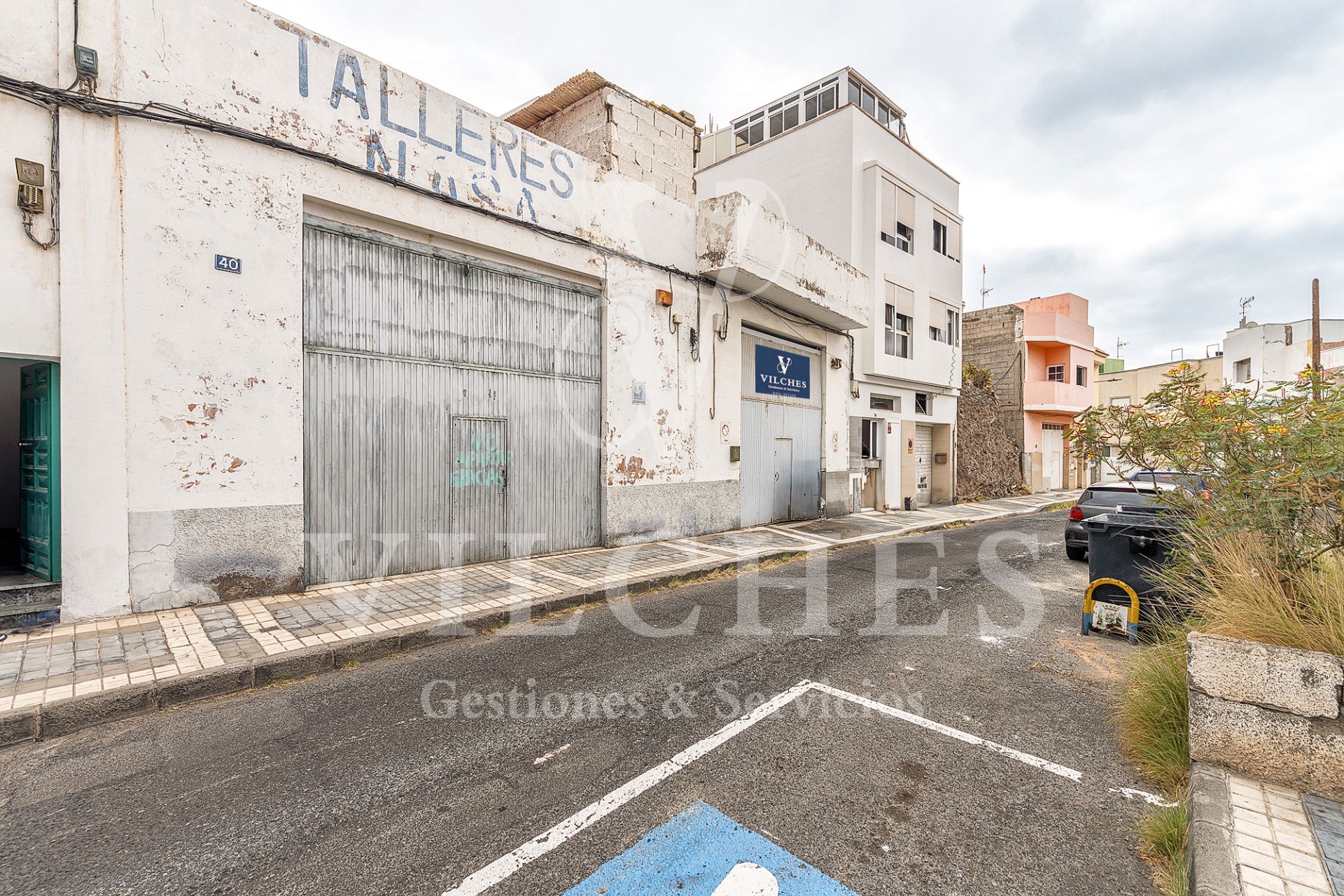 Vista exterior de Residencial en venda en Las Palmas de Gran Canaria