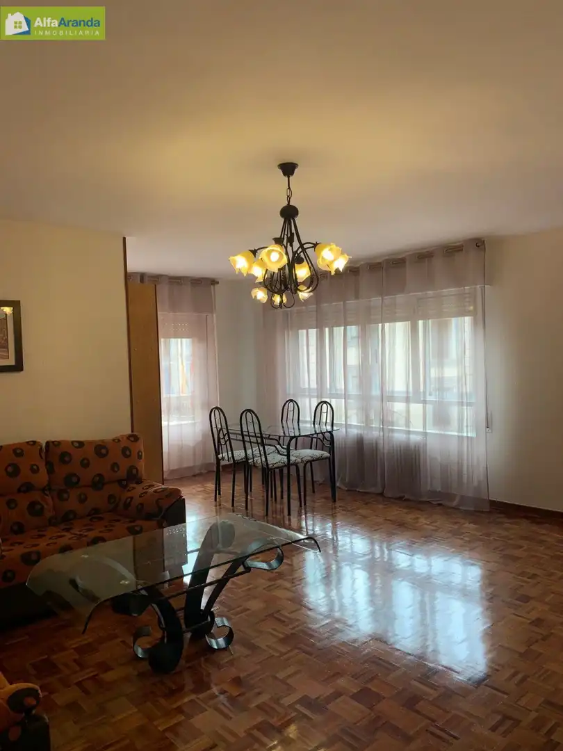 Dining room of Flat for sale in Aranda de Duero  with Parquet flooring and Terrace