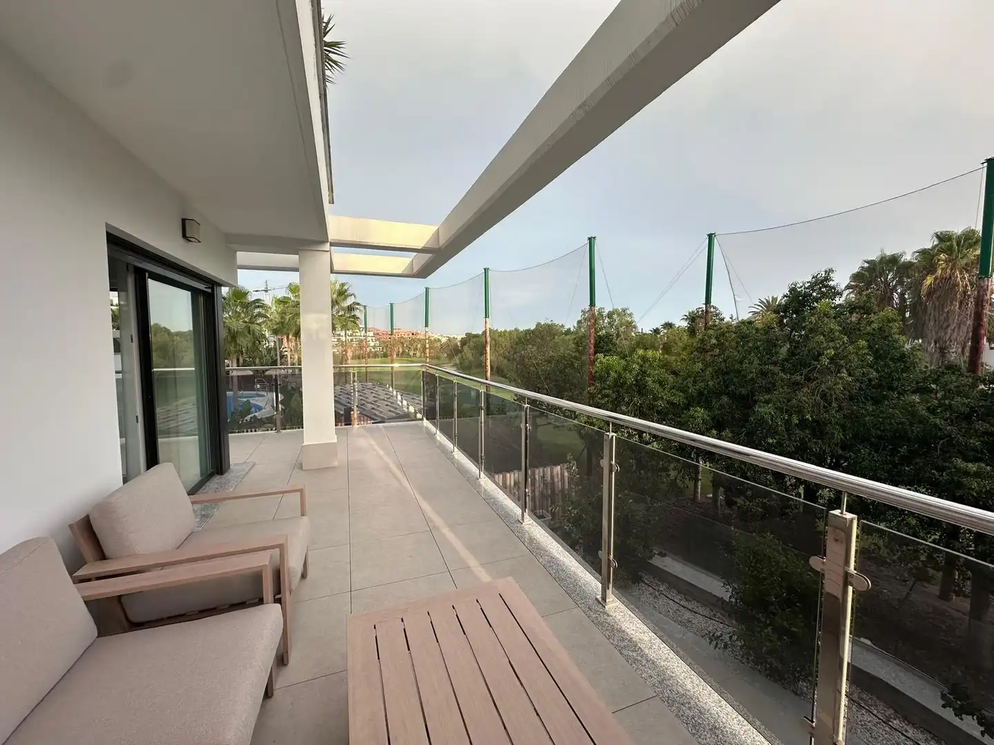 Terrace of Flat for rent in Motril  with Air Conditioner, Heating and Terrace