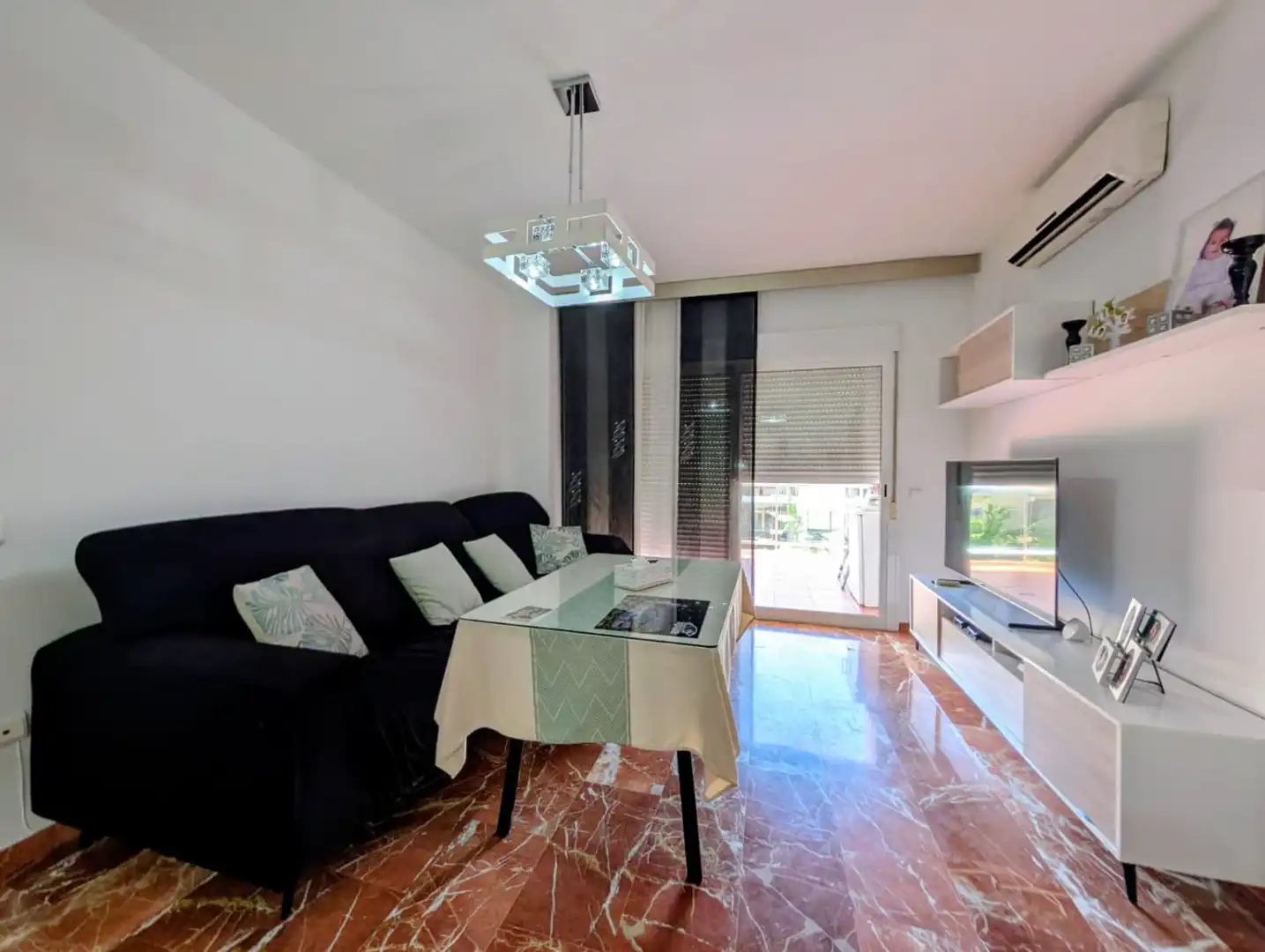 Sala de estar de Piso en venta en Loja con Aire acondicionado, Calefacción y Terraza