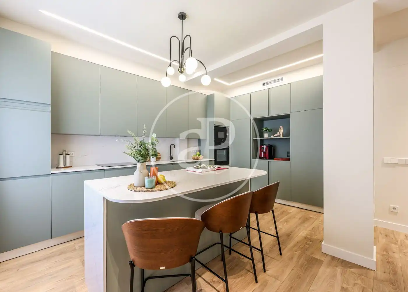 Küche von Wohnung zum Verkauf in Madrid mit Klimaanlage, Heizung und Möbliert