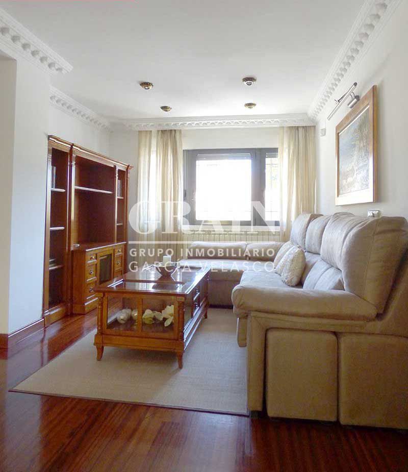 Living room of Single-family semi-detached for sale in  Albacete Capital  with Air Conditioner, Heating and Terrace