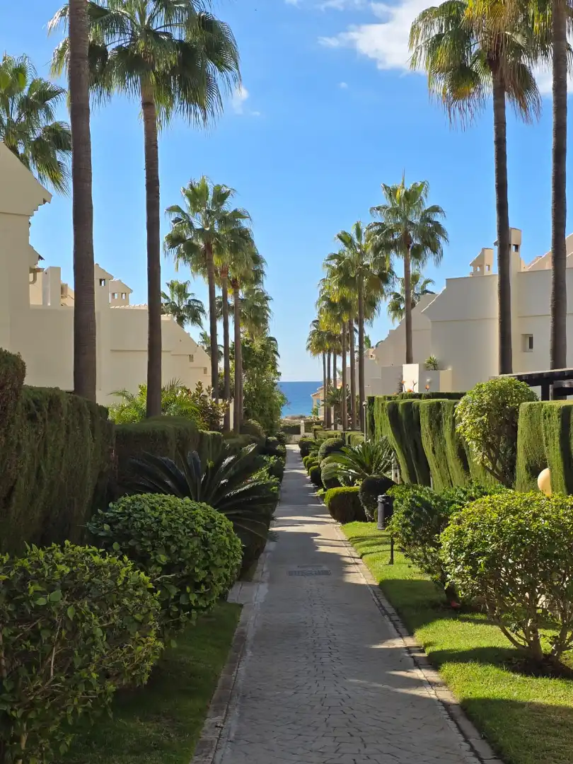 Vista exterior de Casa adosada en venta en Marbella con Amueblado