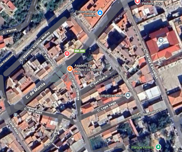 Vista exterior de Piso en venta en  Murcia Capital