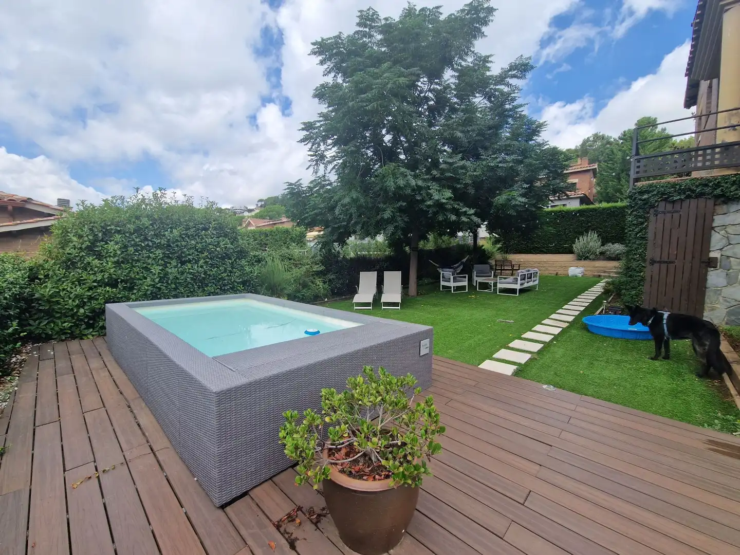 Piscina de Casa o xalet en venda en Dosrius