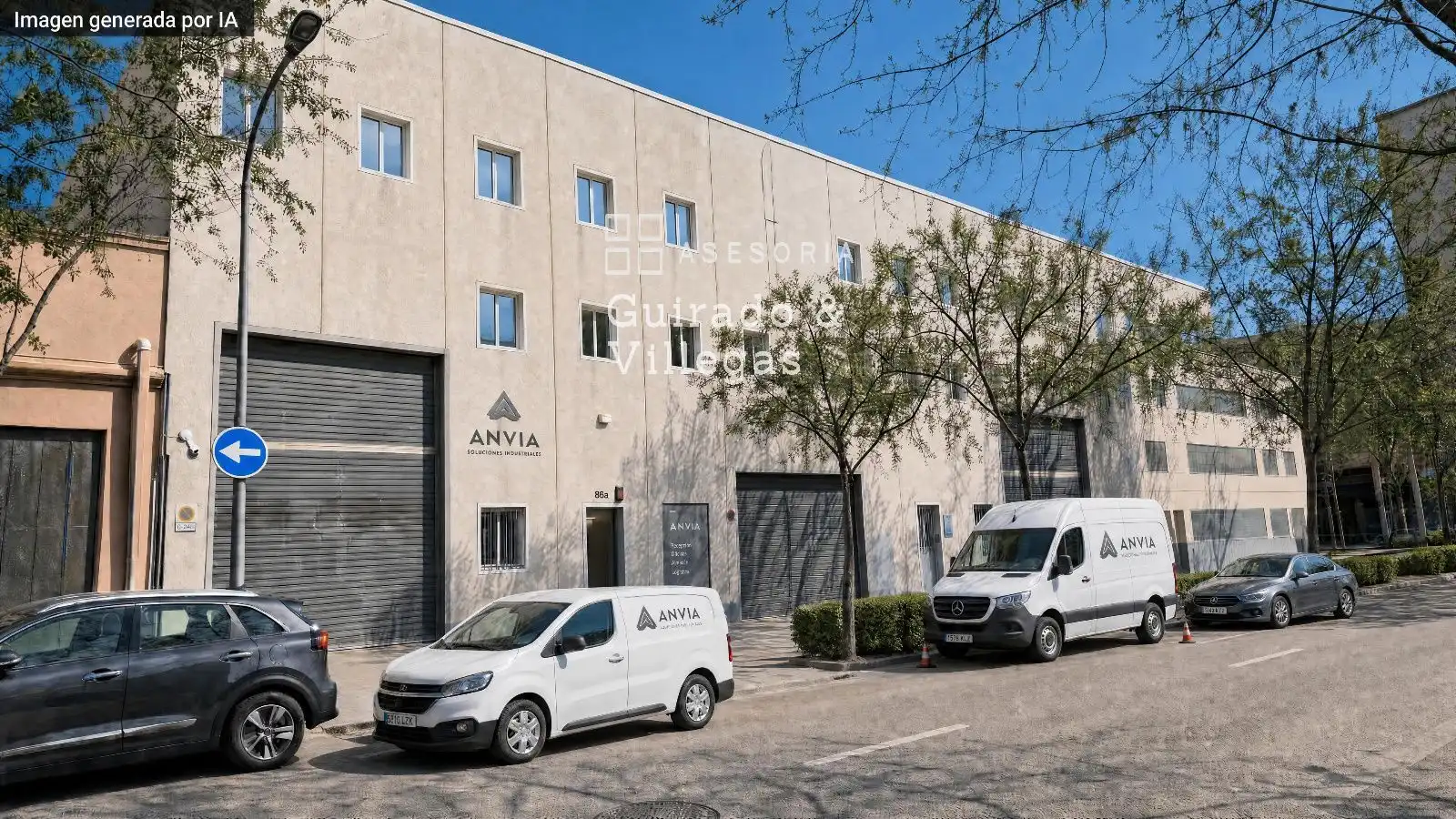 Vista exterior de Nau industrial de lloguer en Barcelona