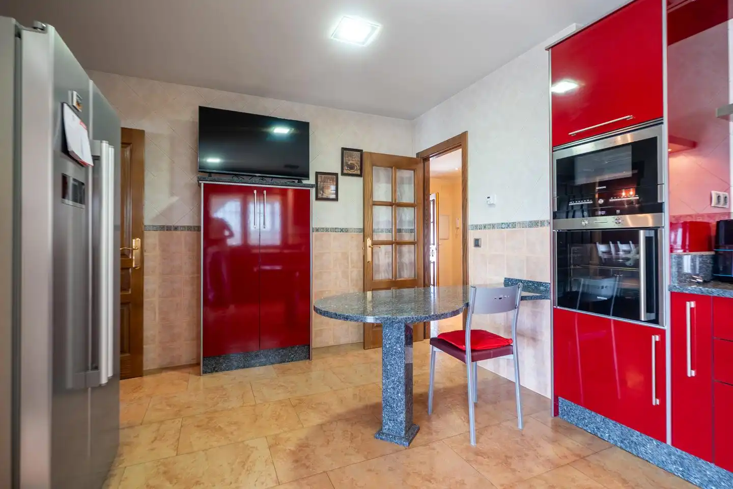 Cocina de Casa o chalet en venta en Cardeñosa con Calefacción, Jardín privado y Terraza