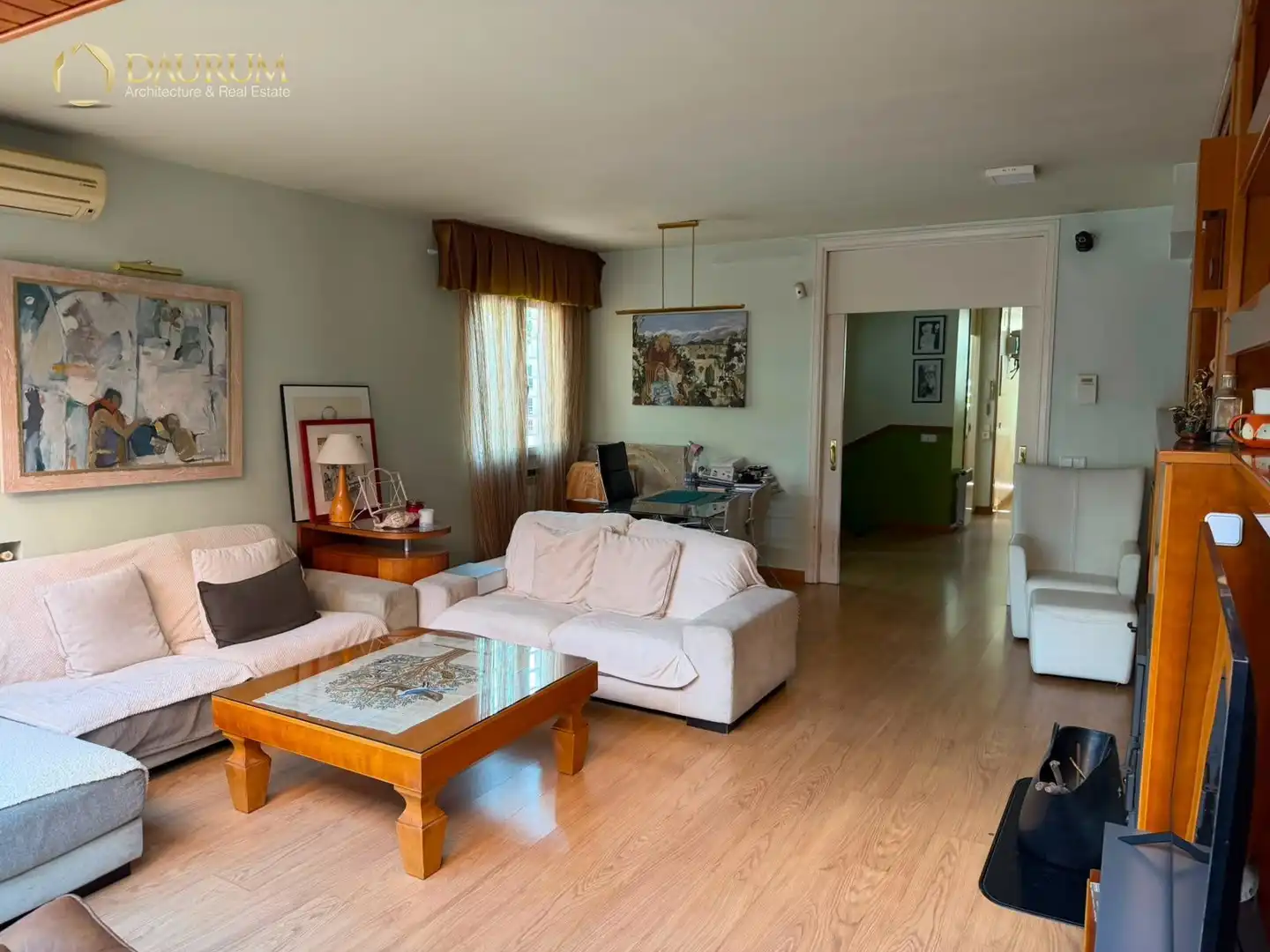 Living room of Detached homes for sale in Madrid  with Air Conditioner, Heating and Private garden