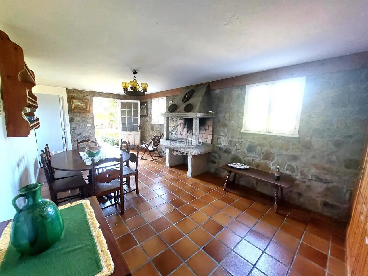 Sala de estar de Casa o chalet en venta en Narón con Calefacción, Jardín privado y Piscina