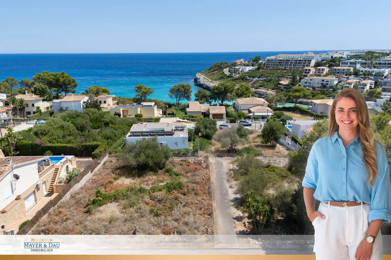Wohnbaugrundstück zum Verkauf in Cala Magrana - Cala Anguila - Cala Mendia